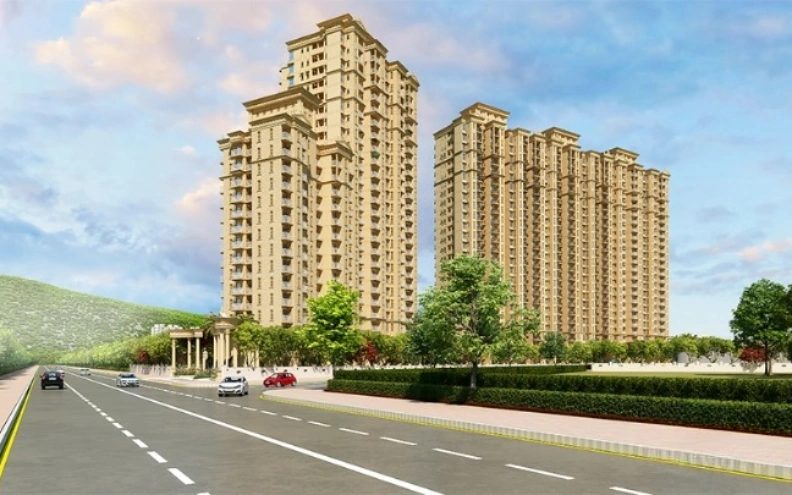 Golf Greens society exterior render, Sector 79 Gurugram