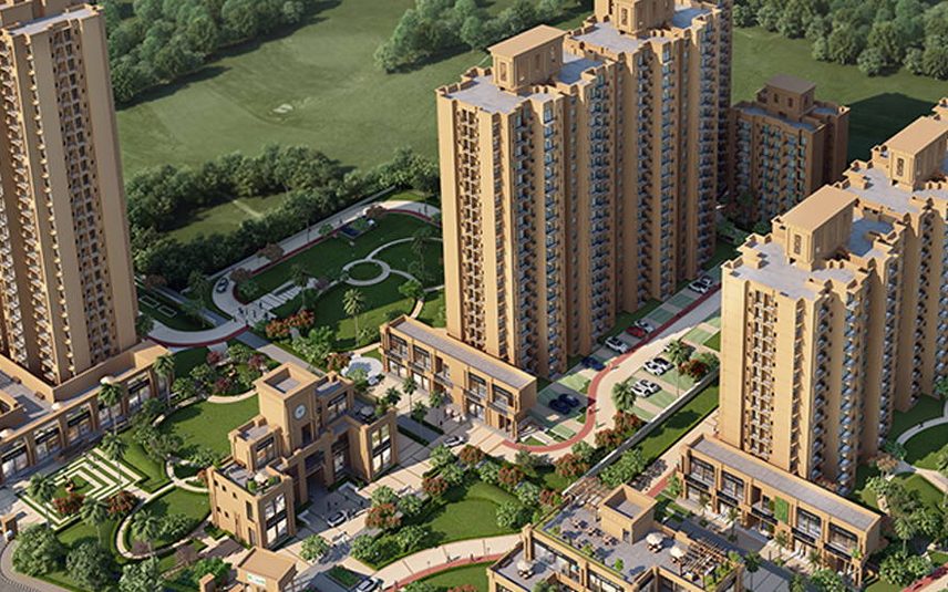 Proxima society exterior render, Sector 89 Gurugram